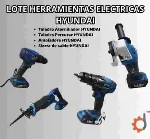 1. Lote herramientas electricas hyundai