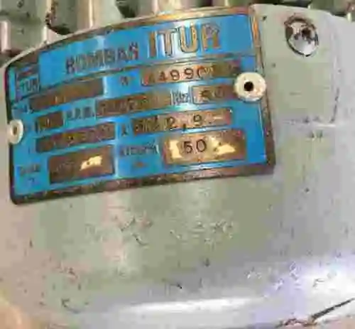 4. Bomba ITUR  de alimentación  multietapa con motor de 1,1 kw