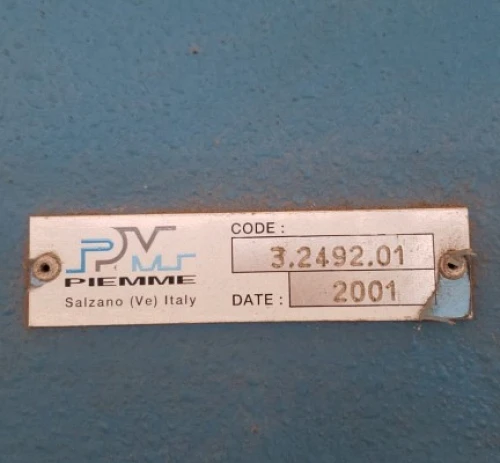 10. Devanador de chapa con mesa de carga PIEMME