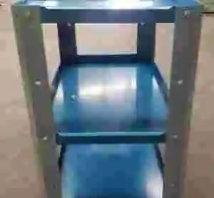 Carrito portaherramientas azul