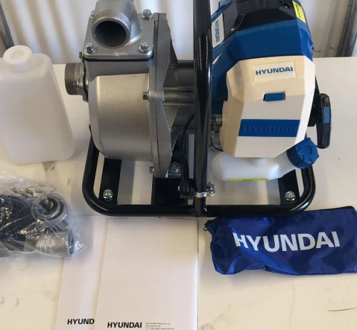 4. MOTOBOMBA HYUNDAI GASOLINA AGUAS LIMPIAS CAUDAL 1.5