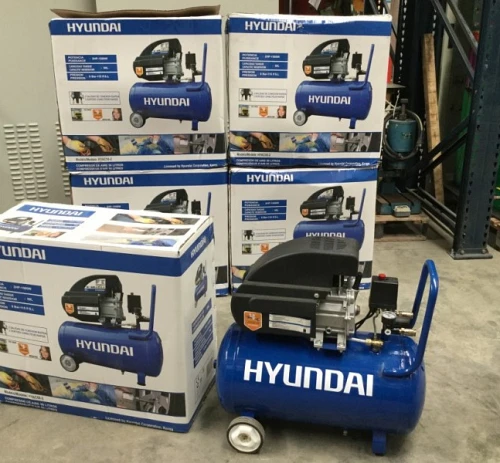 1. Lote 5 compresores de aire 50L Hyundai HYAC50-2
