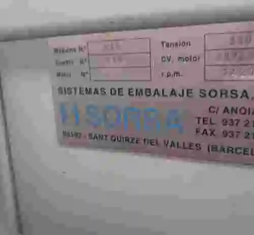 4. Flejadora automática SORSA STRAPPER MATIC