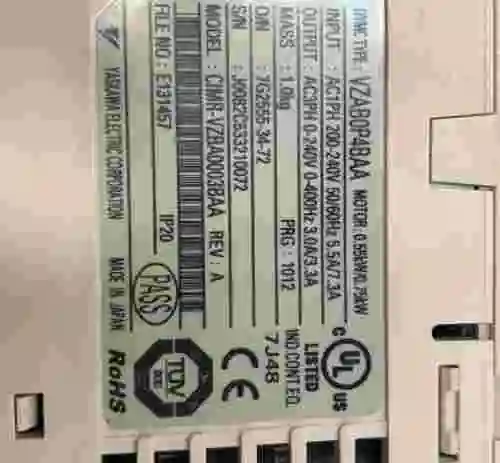 2. OMRON V1000 VZAB0P4BAA