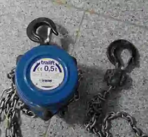 3. Polipasto manual de cadena TRALIFT 500kg