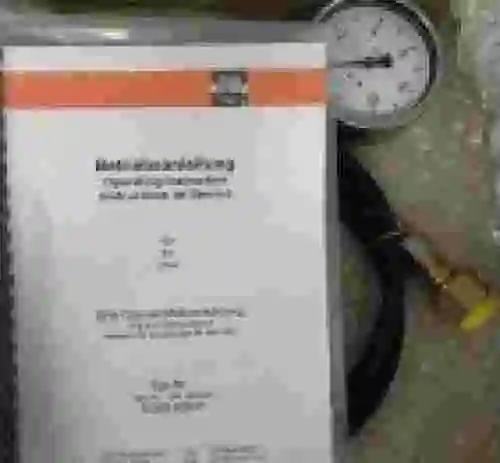 2. Dispositivo de relleno de gas SF6 DILO 3-393-R003