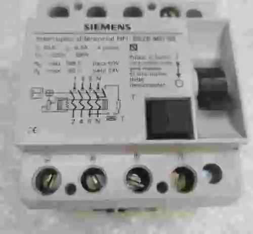 2. SIEMENS INTERRUPTOR DIFERENCIAL NFI 5SZ6 460-5B