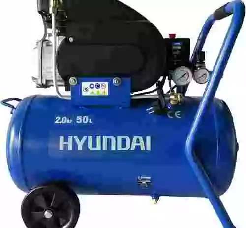 3. Compresor aceite HYUNDAI Hyac50-21 de 2 cv y 50l de depósito