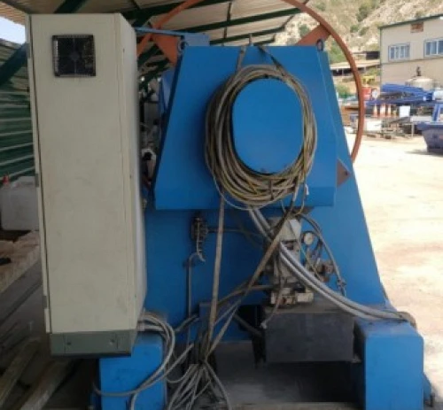 1. Devanador de chapa con mesa de carga PIEMME