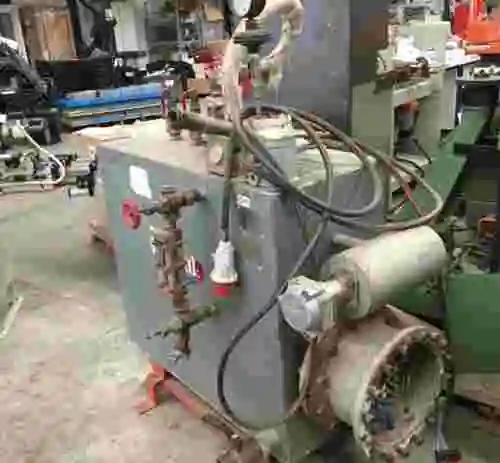 1. Caldera de vapor con resistencias eléctricas de 20 kw . Presión 6 kg/cm2