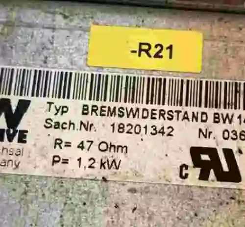 3. SEW EURODRIVE BREMSWIDERSTAND BW 147-T