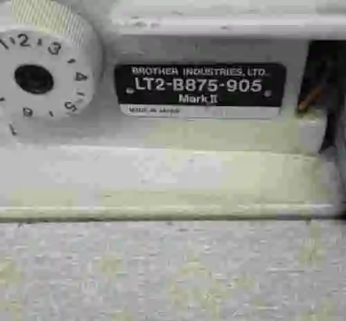3. Lote de 2 máquinas de coser BROTHER F20 LT2-B875-905