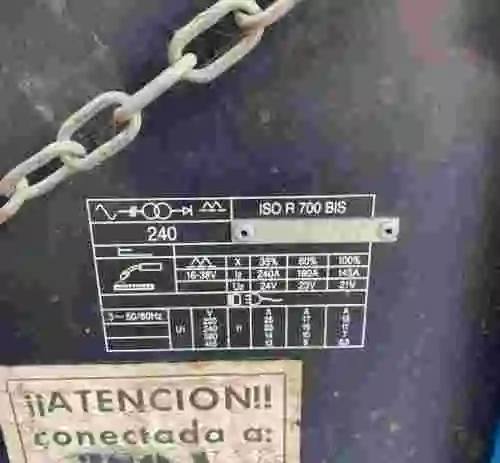 3. Equipo de soldadura MILLER COMPACTBLU 243