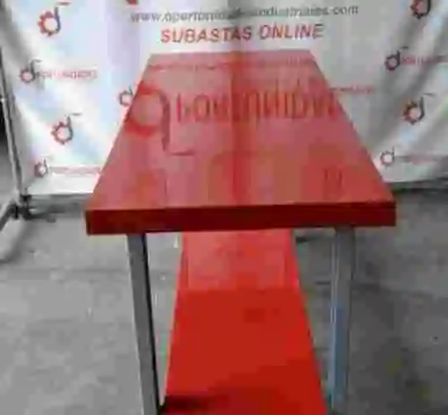 2. Lote 3 Unidades Mesa de Trabajo Roja