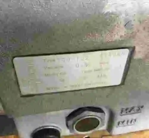 3. Bomba de vacío Busch  100-132  0,5 mbar de 2,2 kw con cuadro eléctrico