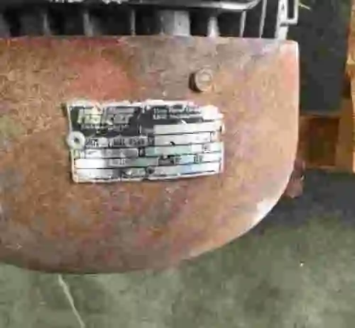 4. Bomba de vacío Busch  100-132  0,5 mbar de 2,2 kw con cuadro eléctrico