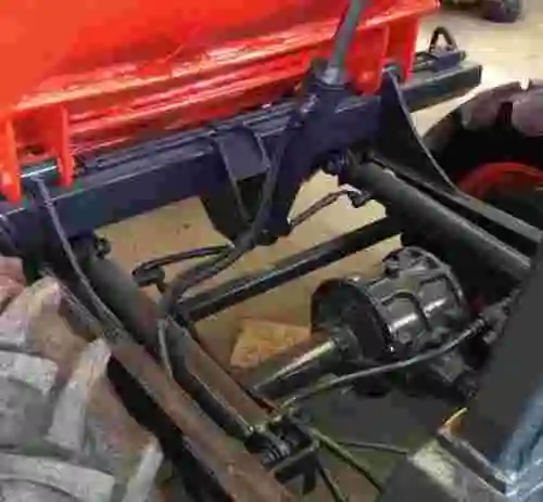 15. Dumper Agria basculante con pala Cargadora