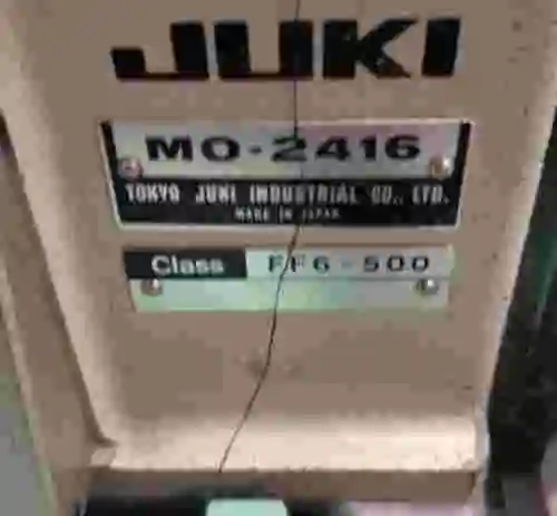 3. Máquina de coser JUKI MO-2416