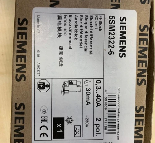 3. SIEMENS 5SM2322-6 BLOQUE DIFERENCIAL