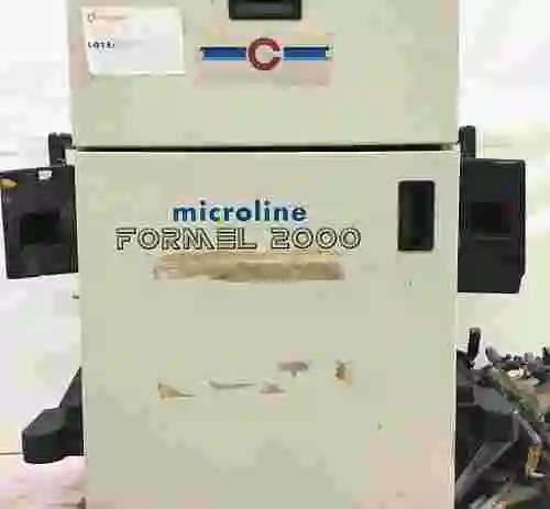 3. Alineadora de ruedas Beissbarth Microline Formel 2000