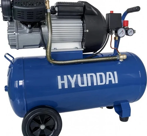 9. Lote 5 compresores de aire 50L Hyundai HYAC50-2