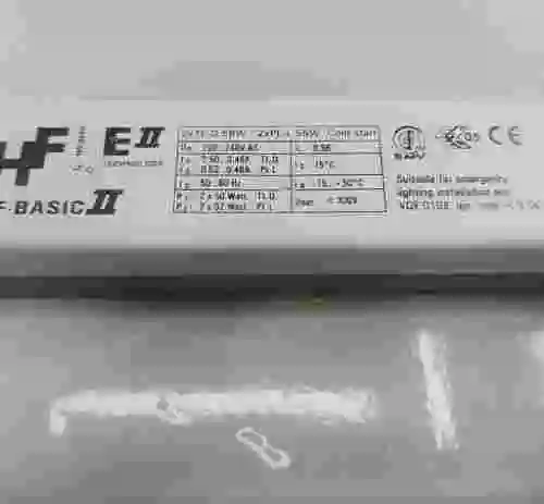 3. PHILIPS HF-BASIC II ELECTRONICS BALLAST HF-B 258 TLD EII 220-240