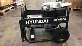 Generador gasolina hyundai HYK5500