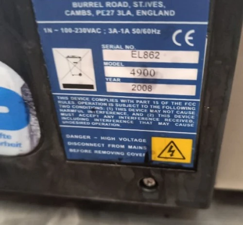 4. Impresora de inyección de tinta LINX 4900