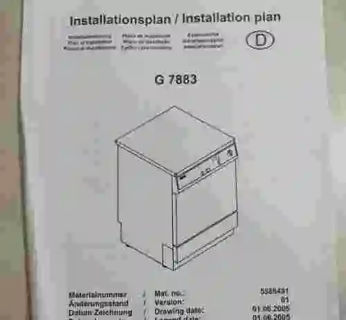 5. TERMODESINFECTADORA MIELE PROFESIONAL G 7883