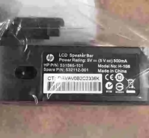 4. 10 X Altavoces HP SPEAKER BAR H-108