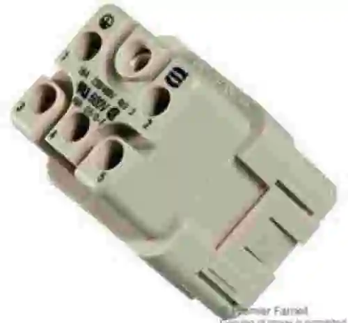 1. LOTE DE 11 Insertos de conector de potencia HARTING 09120053101