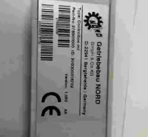 3. Panel NORDAC Vector mc ControlBox mc