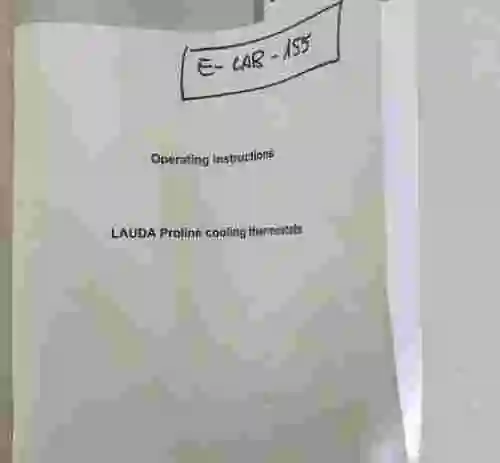5. BAÑO TERMOSTATICO DE PRECISION LAUDA / PROLINE RP 890