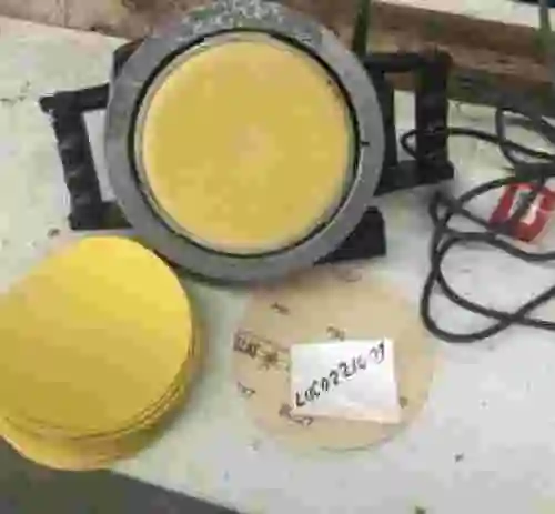 7. Lijadora eléctrica Trifasica para madera L-723 . 1350 w.