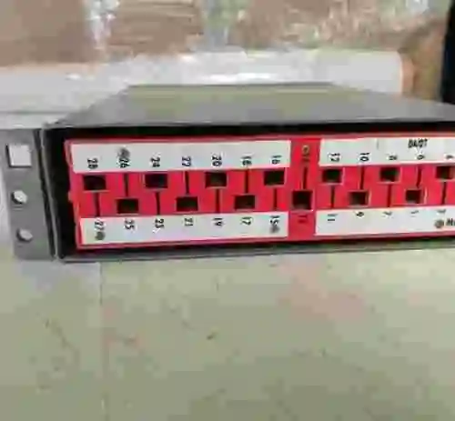 1. Bloque de control AREVA MMLG01 sin chapa delantera