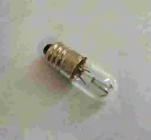 1. Bombilla E10 T10X28 CET 230V 3W LOTE DE 36 UNIDADES