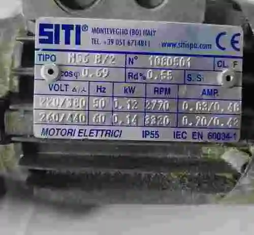 3. SITI MOTOR REDUCTOR H56 B/2