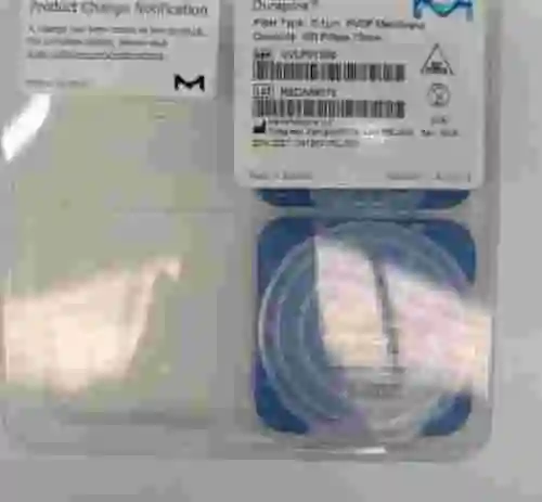 1. 50 x Membranas de filtración MILLIPORE DURAPORE VVLP01300 0.1μm 13mm