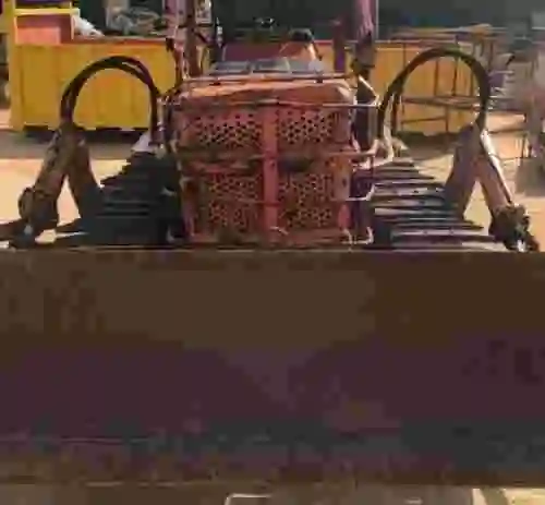 10. Tractor FIAT 805C con pala y  bobinador HYSTER D4 52152