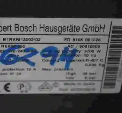 2. Máquina de aire acondicionado portátil Bosch