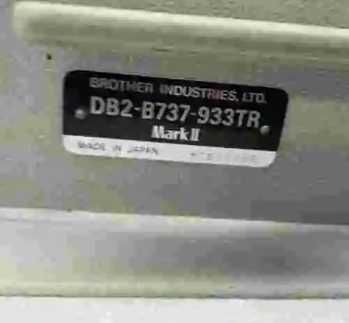 3. Máquinas de coser BROTHER F-40 DB2-B737-933TR