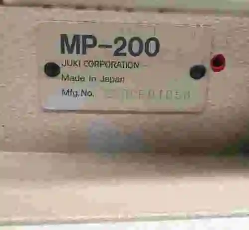 2. MAQUINA DE COSER JUKI MP-200