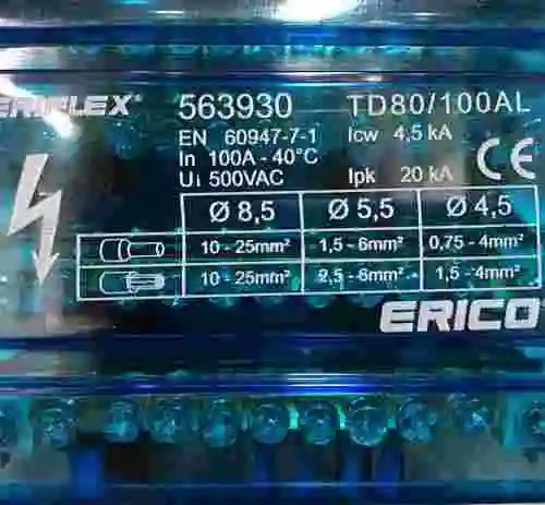 6. Cuadro eléctrico sobre estructura