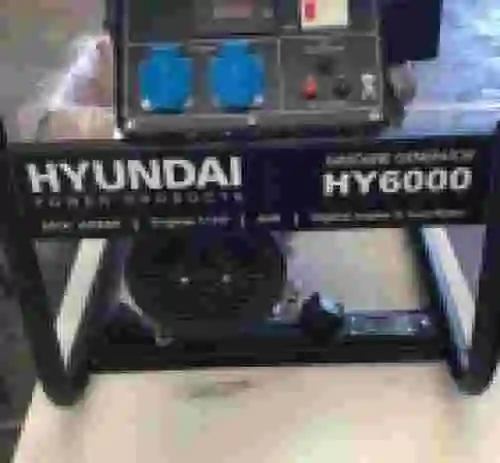 4. GENERADOR HYUNDAI GASOLINA 3000 RPM HY6000