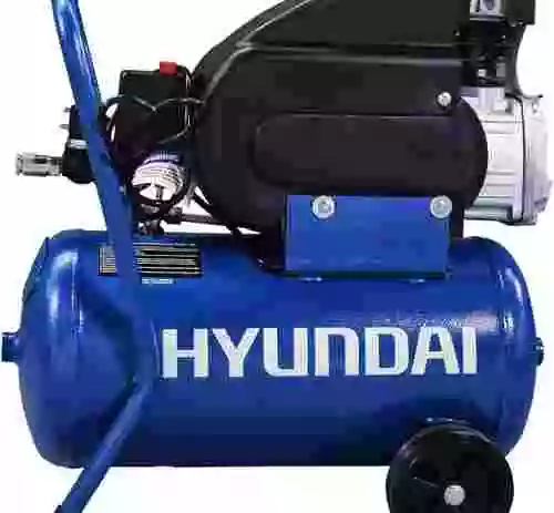 5. Compresor aceite HYUNDAI Hyac24-21 de 2 cv y 24l de depósito