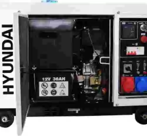 4. Generador Diésel Insonorizado Full Power DHY8600SE-T