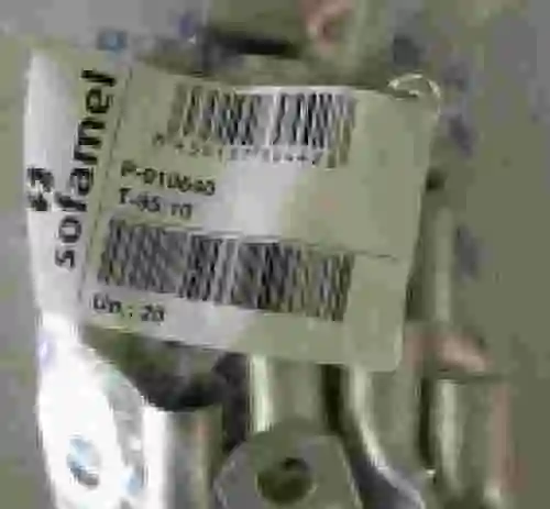 2. Terminal cobre tubular T-95/10 LOTE DE 17 SOFAMEL P-010640