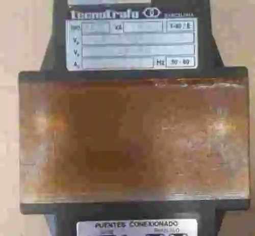 1. TRANSFORMADOR TECNOTRAFO TPS VA 160 T-40/E 50/60 HZ