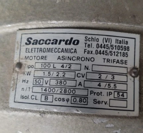 11. Sierra de cinta FABRIS 315