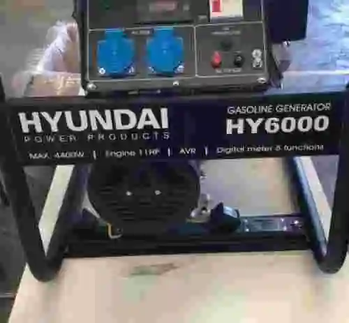 3. GENERADOR HYUNDAI GASOLINA 3000 RPM HY6000